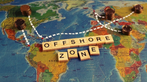 offshore cégalapítás helyszínei